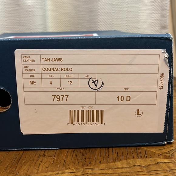 NWB Tony Lama Boots size 10 D style 7977 - Picture 14 of 14